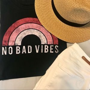 No Bad Vibes Muscle Tank